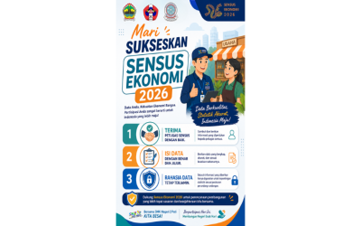 Ajak Seluruh Warga Sekolah SMK Negeri 2 Pati Siap Sukseskan Sensus Ekonomi 2026