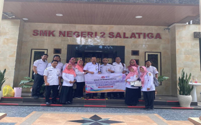 Kunjungan Manajemen SMK dalam Rangka Penguatan Implementasi Teaching Factory